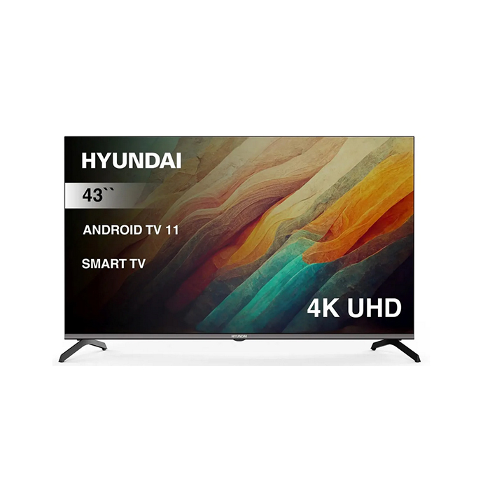 

43 Телевизор Hyundai H-LED43BU7006, 4K Ultra HD, черный, СМАРТ ТВ, Android TV
