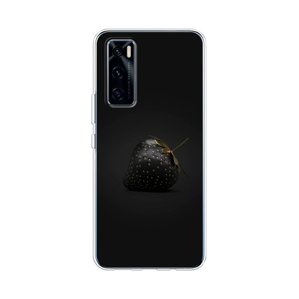 

Чехол Awog на Vivo V20 SE "Черная клубника", Разноцветный, 263550-10