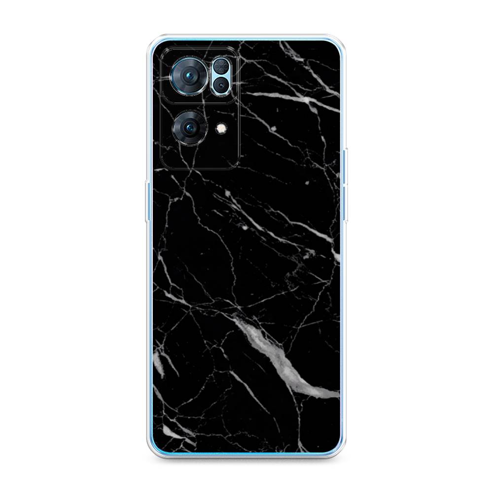 

Чехол Awog на Oppo Reno 7 Pro "Черный минерал", 258250-3