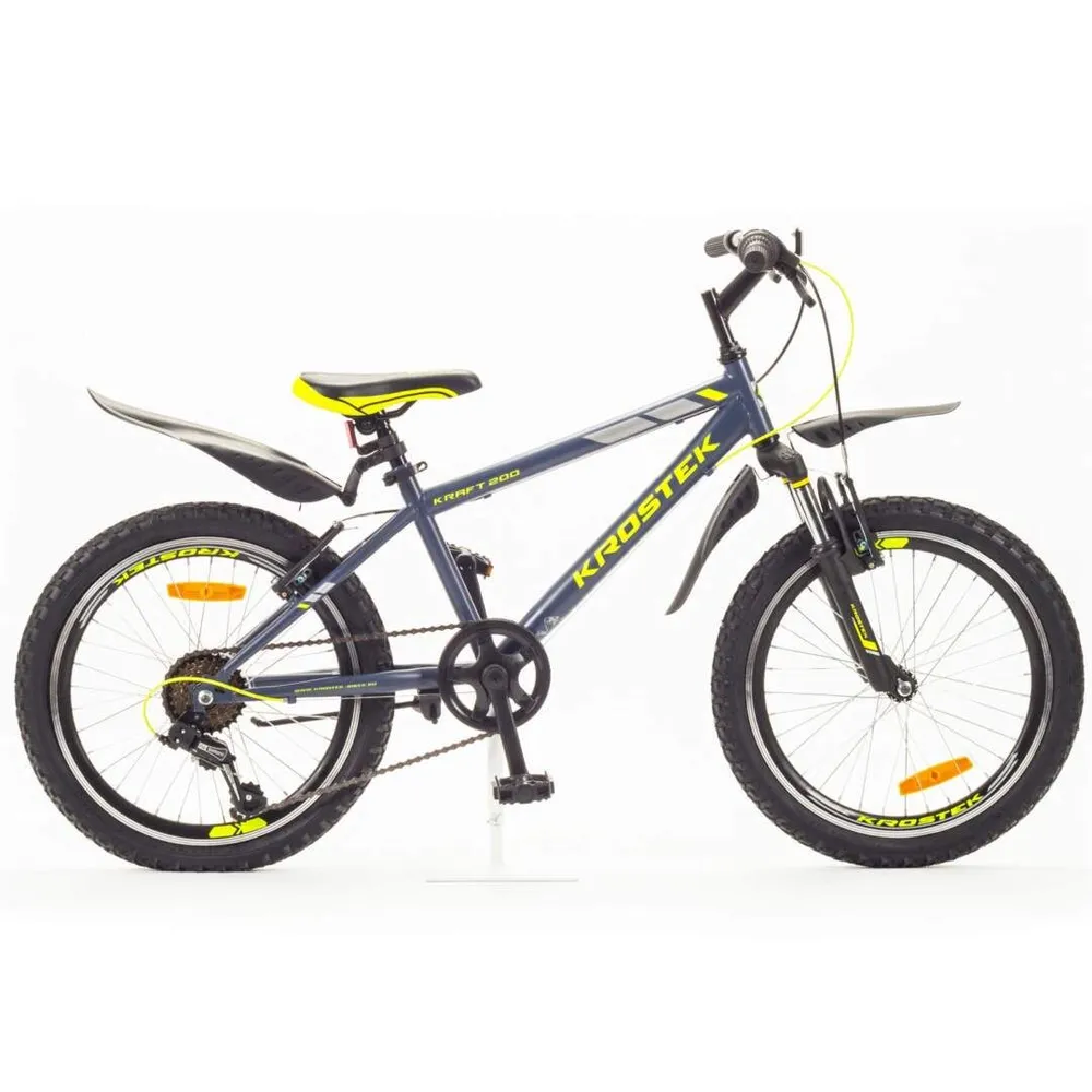 Велосипед KROSTEK KRAFT 200, 2023, рост 12'', фиолетовый