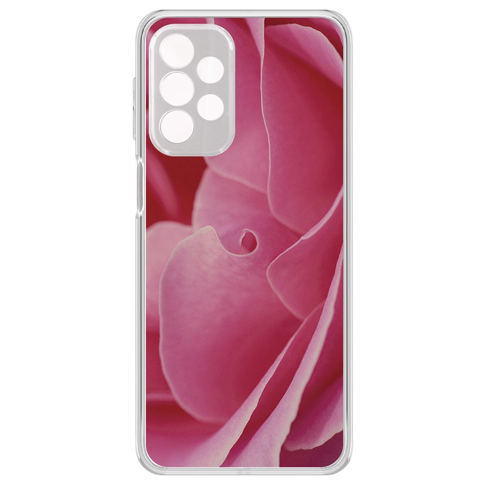 

Чехол-накладка Krutoff Clear Case Лепестки для Samsung Galaxy A23 (A235), Прозрачный