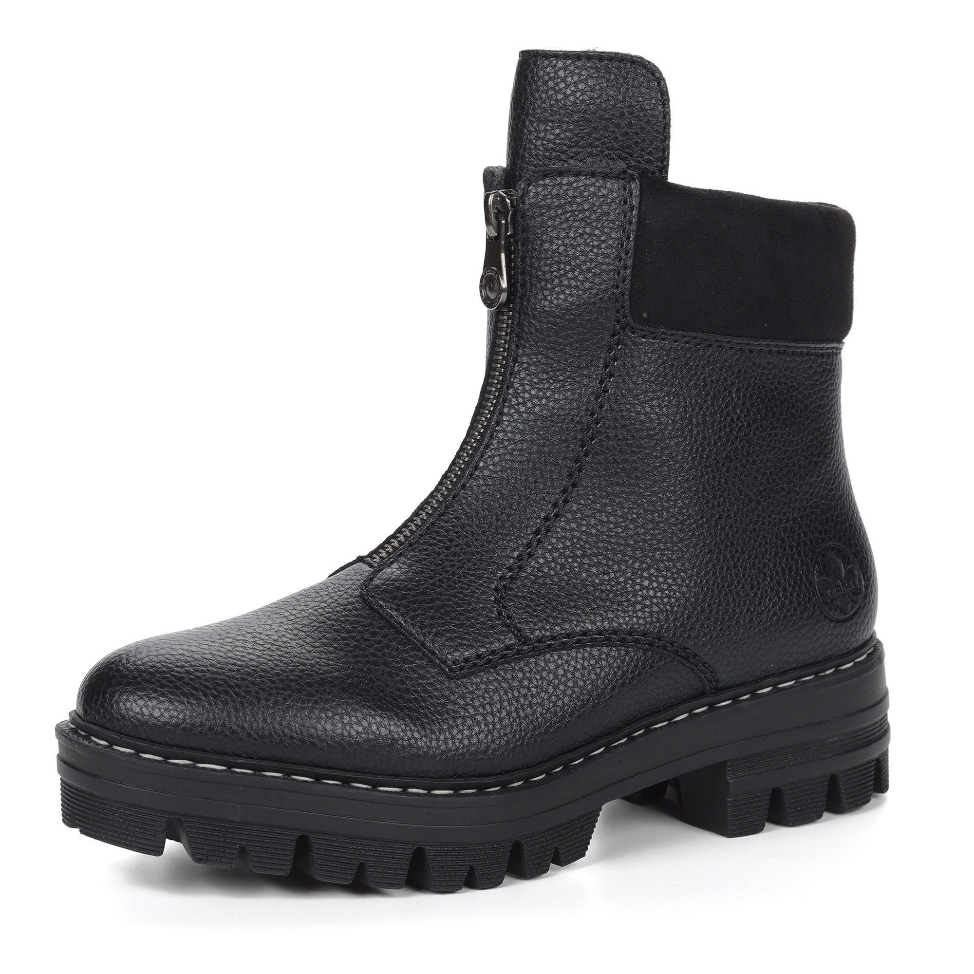 

Черные ботинки челси Rieker 76161-00 р.38, 76161-00