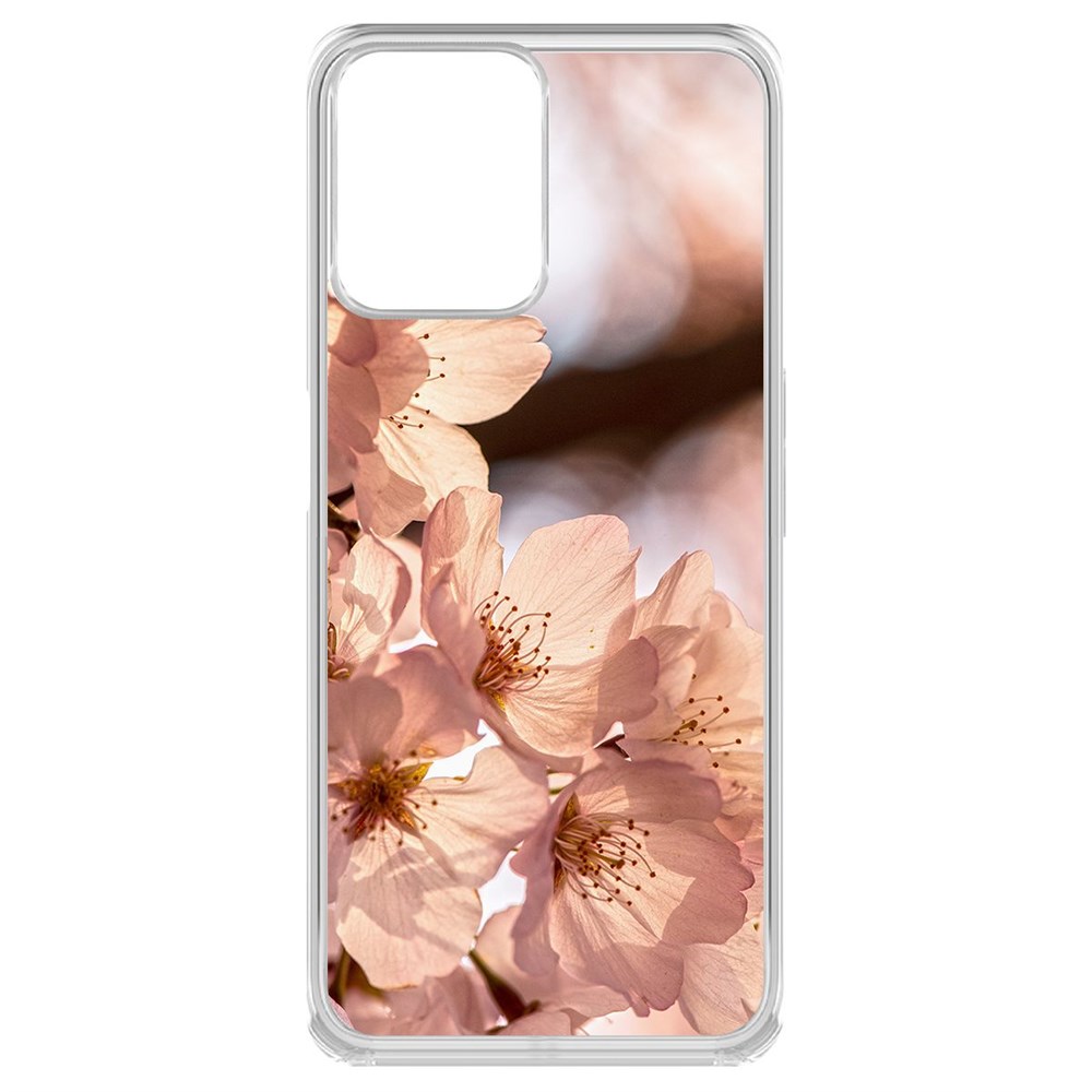 

Чехол-накладка Krutoff Clear Case Ранняя весна для Realme C35, Прозрачный