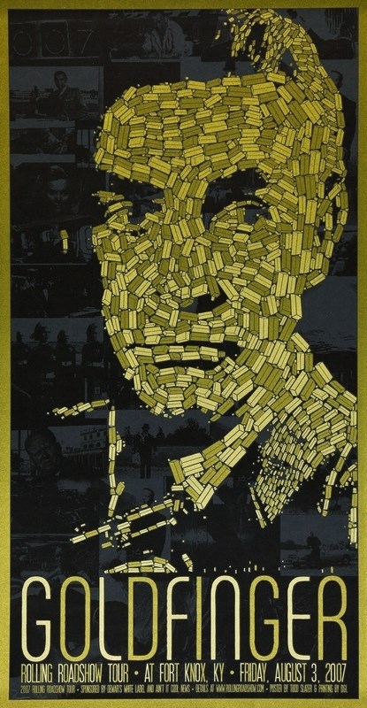 

Постер к фильму "Джеймс Бонд 03 - Голдфингер" (Goldfinger) A4