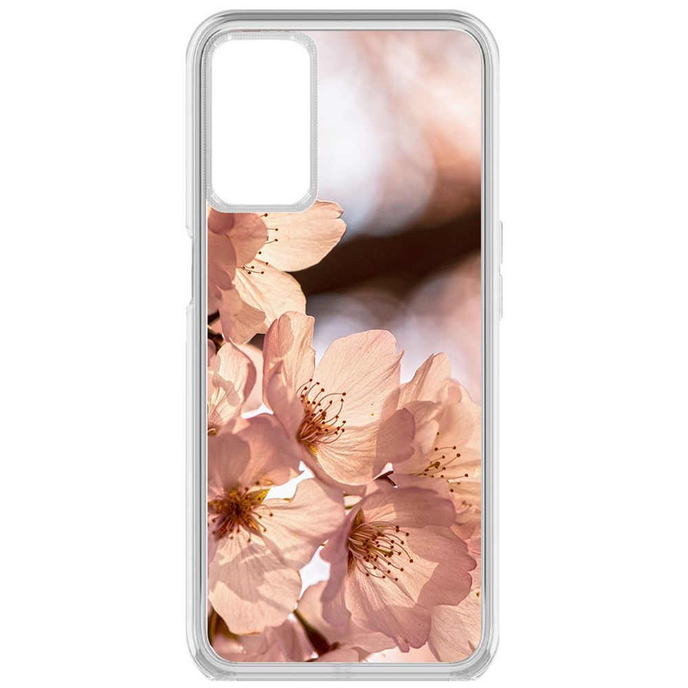 

Чехол-накладка Krutoff Clear Case Ранняя весна для Oppo A16, Прозрачный