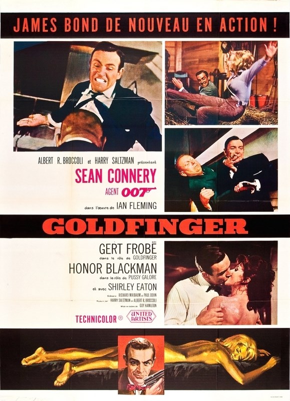 

Постер к фильму "Джеймс Бонд 03 - Голдфингер" (Goldfinger) 50x70 см