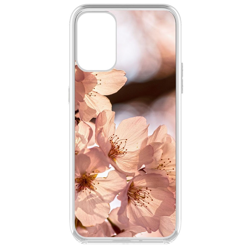 

Чехол-накладка Krutoff Clear Case Ранняя весна для OnePlus 9R, Прозрачный