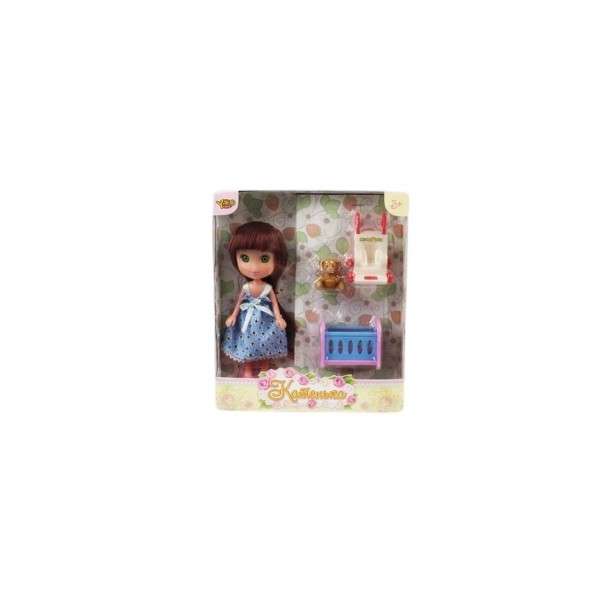 

Кукла Yako Toys Катенька детская комната M6614