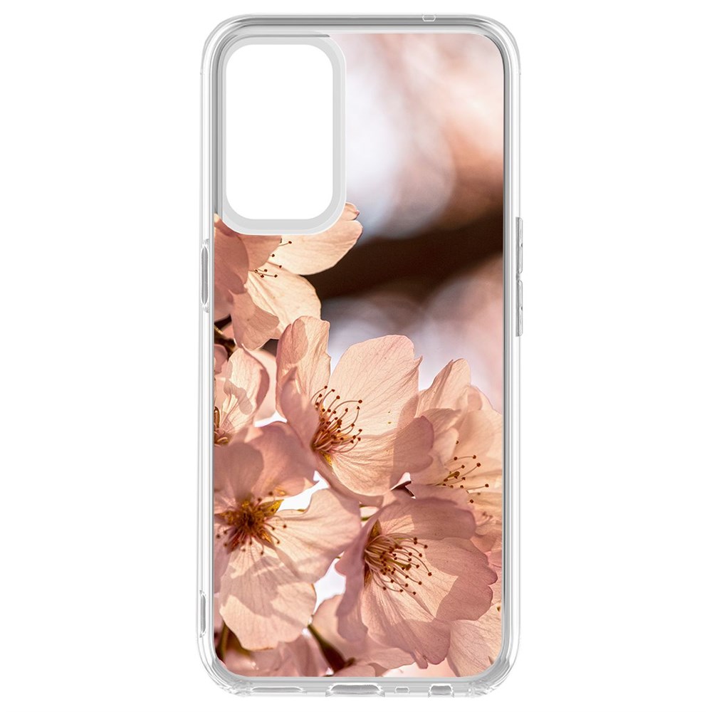 

Чехол-накладка Krutoff Clear Case Ранняя весна для Oppo Reno5, Прозрачный