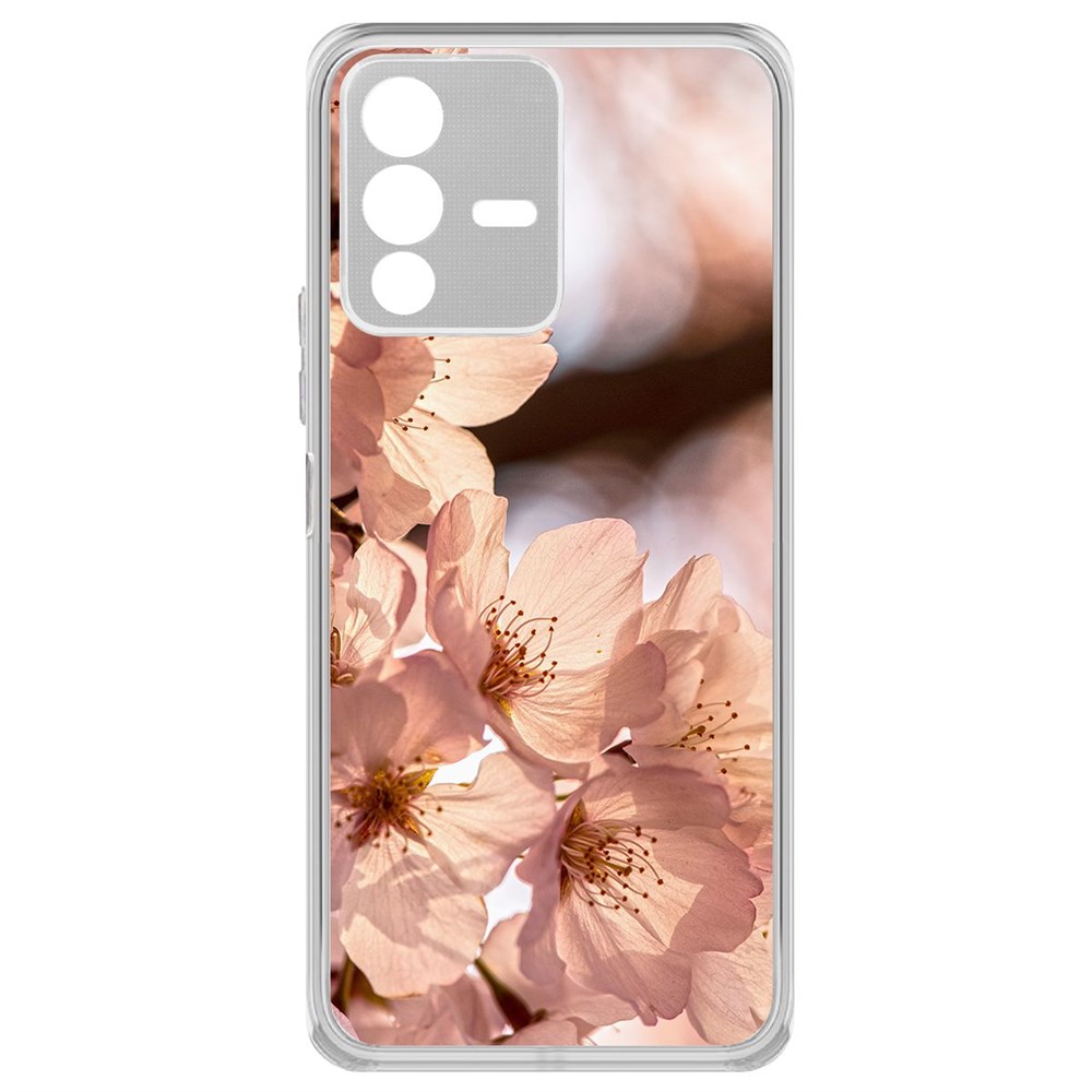 

Чехол-накладка Krutoff Clear Case Ранняя весна для Vivo V23 5G, Прозрачный