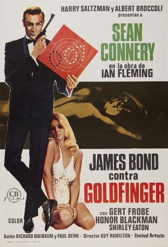 

Постер к фильму "Джеймс Бонд 03 - Голдфингер" (Goldfinger) A2