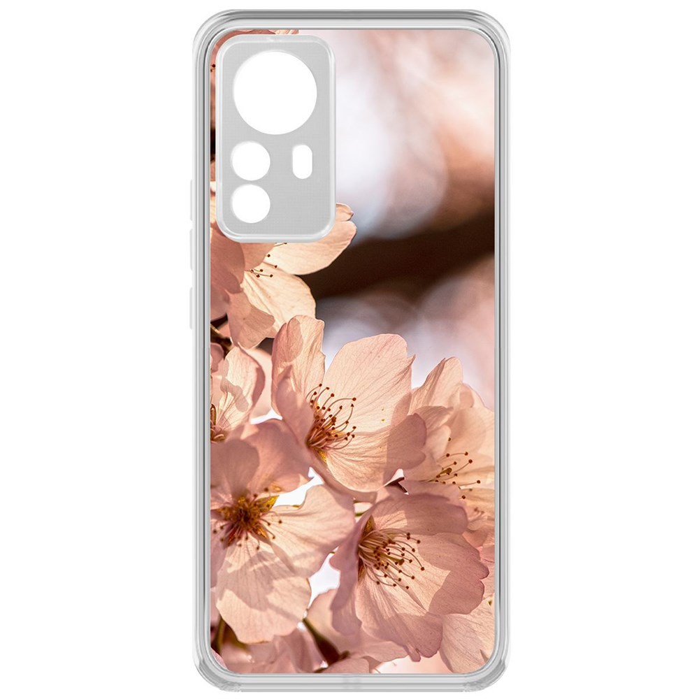 

Чехол-накладка Krutoff Clear Case Ранняя весна для Xiaomi 12 Pro, Прозрачный