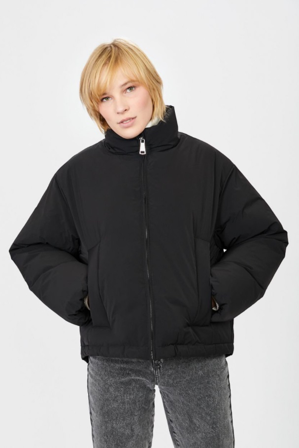 

Пуховик женский Baon B001580 черный XXL, B001580