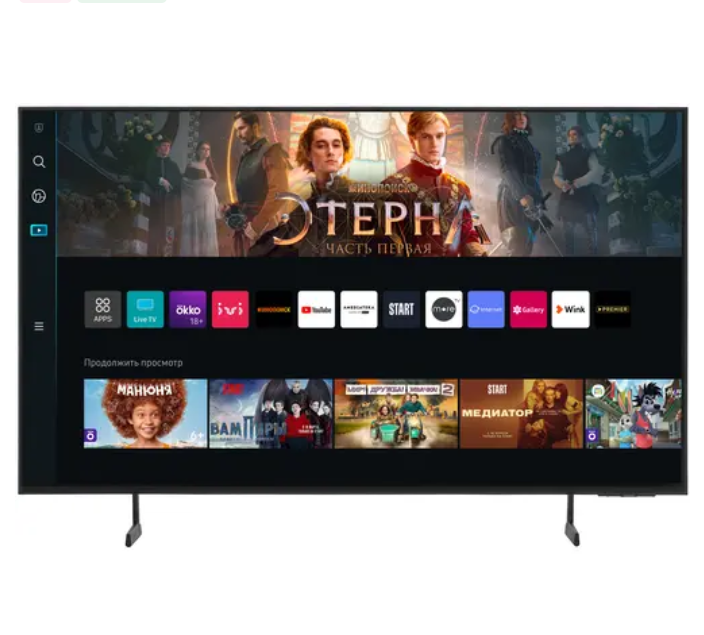 

Телевизор Samsung UE50CU7100UXRU, 50"(127 см), UHD 4K, Черный, UE50CU7100UXRU