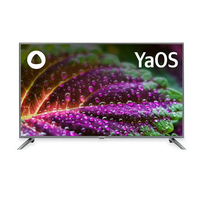 

50 Телевизор StarWind SW-LED50UG400, 4K Ultra HD, стальной, СМАРТ ТВ, YaOS