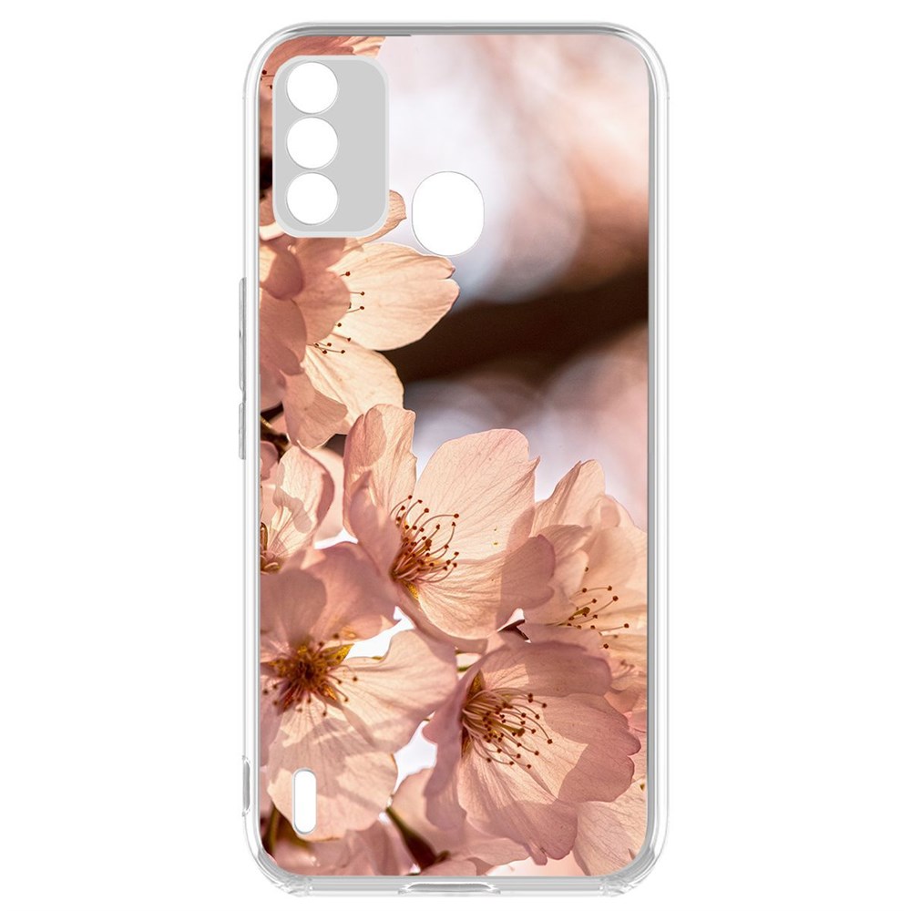 

Чехол-накладка Krutoff Clear Case Ранняя весна для ITEL A48, Прозрачный