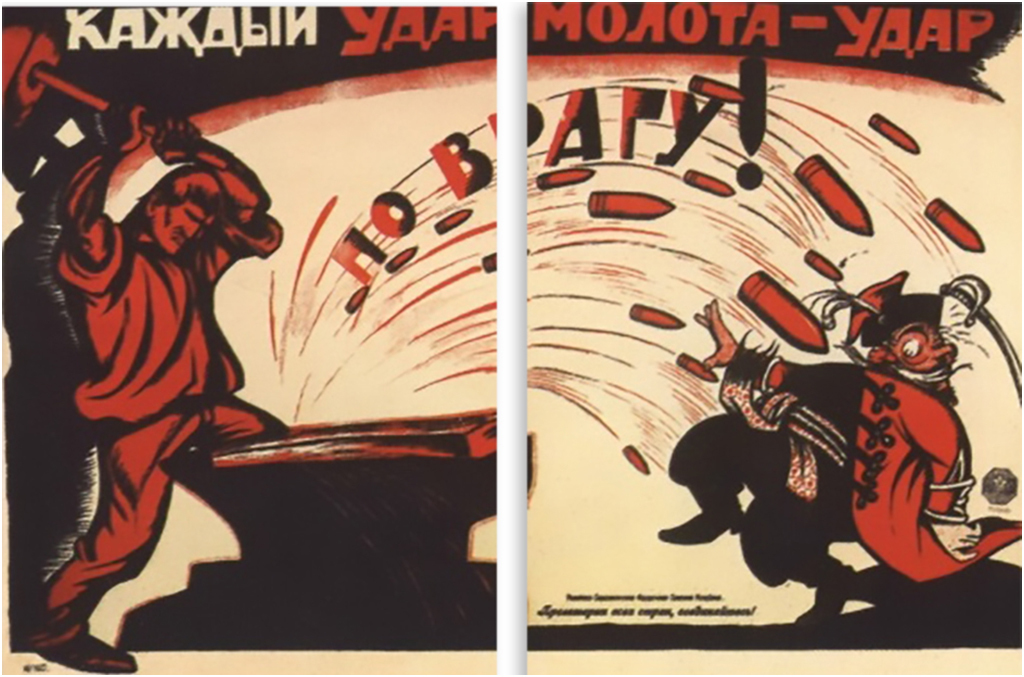 

Картина модульная на холсте Модулка Удар по врагу 120x83 см, 2190