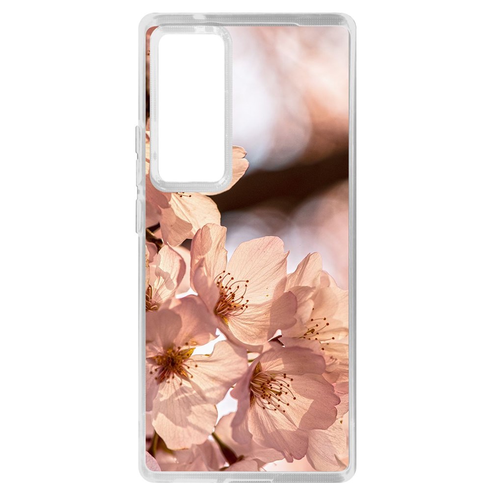 

Чехол-накладка Krutoff Clear Case Ранняя весна для Vivo X60 Pro, Прозрачный