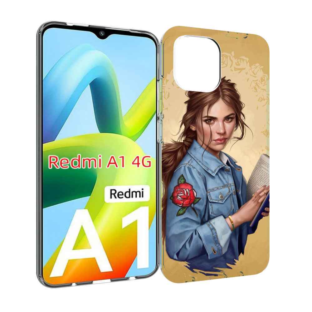 

Чехол MyPads девушка-в-бежевом-фоне для Xiaomi Redmi A1, Прозрачный, Tocco
