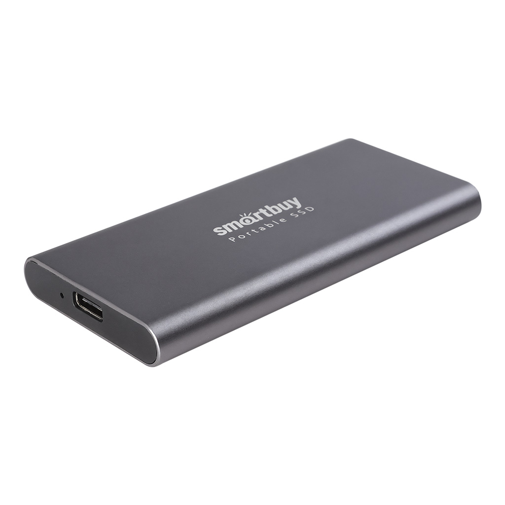 

Внешний SSD Smartbuy M1 Drive 1TB USB 3.1 metal grey, Серый, M1 Drive 1TB Gray