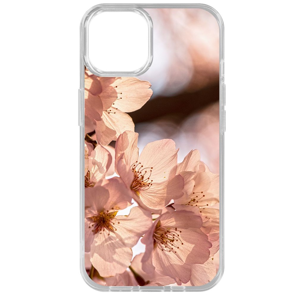 

Чехол-накладка Krutoff Clear Case Ранняя весна для iPhone 14, Прозрачный