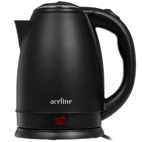 Чайник электрический AceLine SS1800 1.8 л черный чайник электрический aceline ss1800 1 8 л