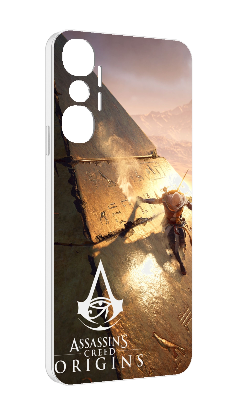 

Чехол MyPads Assassin's Creed Origins для Infinix Hot 20 4G, Прозрачный, Tocco