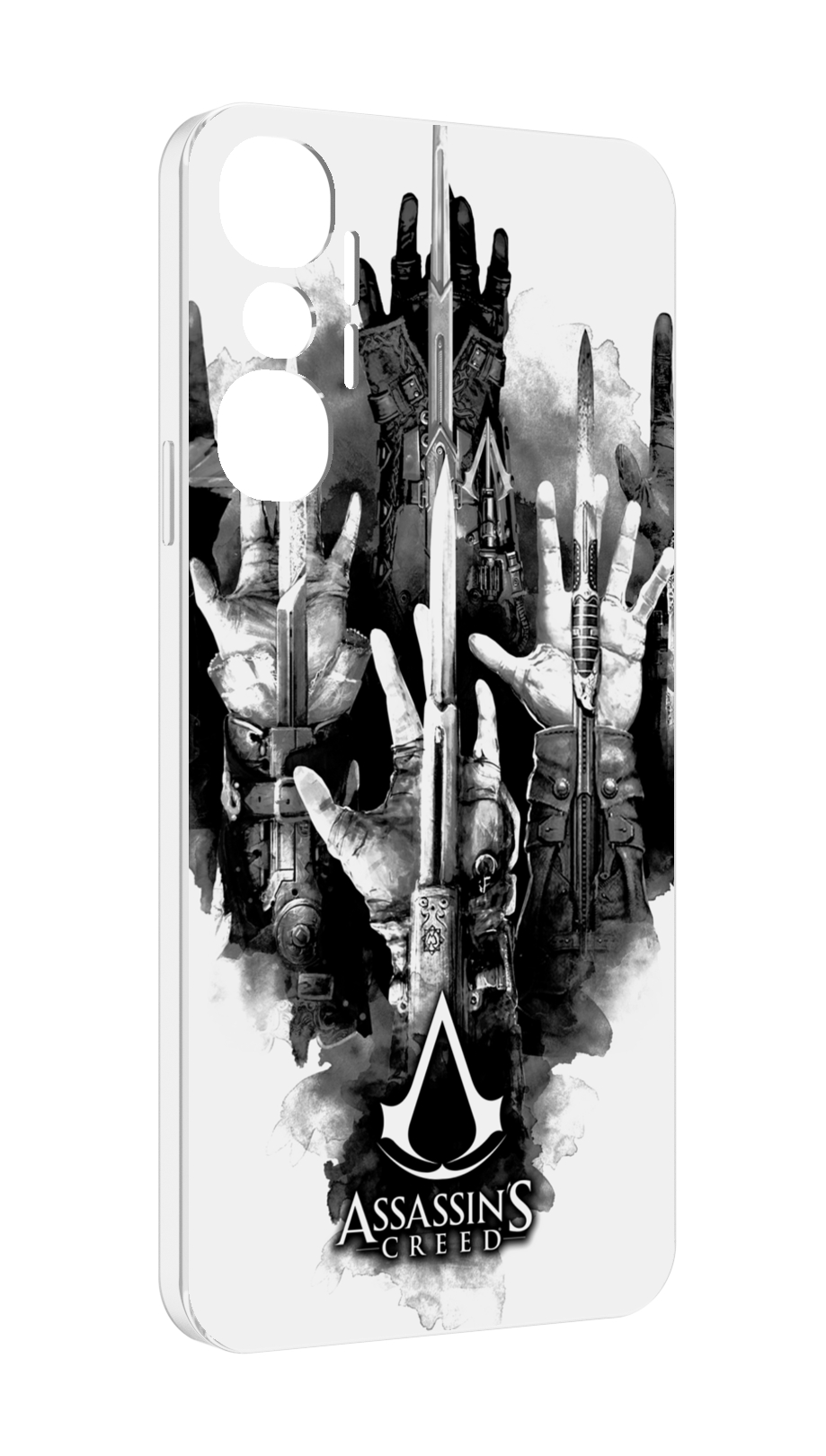 

Чехол MyPads Assassin's Creed скрытый клинок для Infinix Hot 20 4G, Прозрачный, Tocco