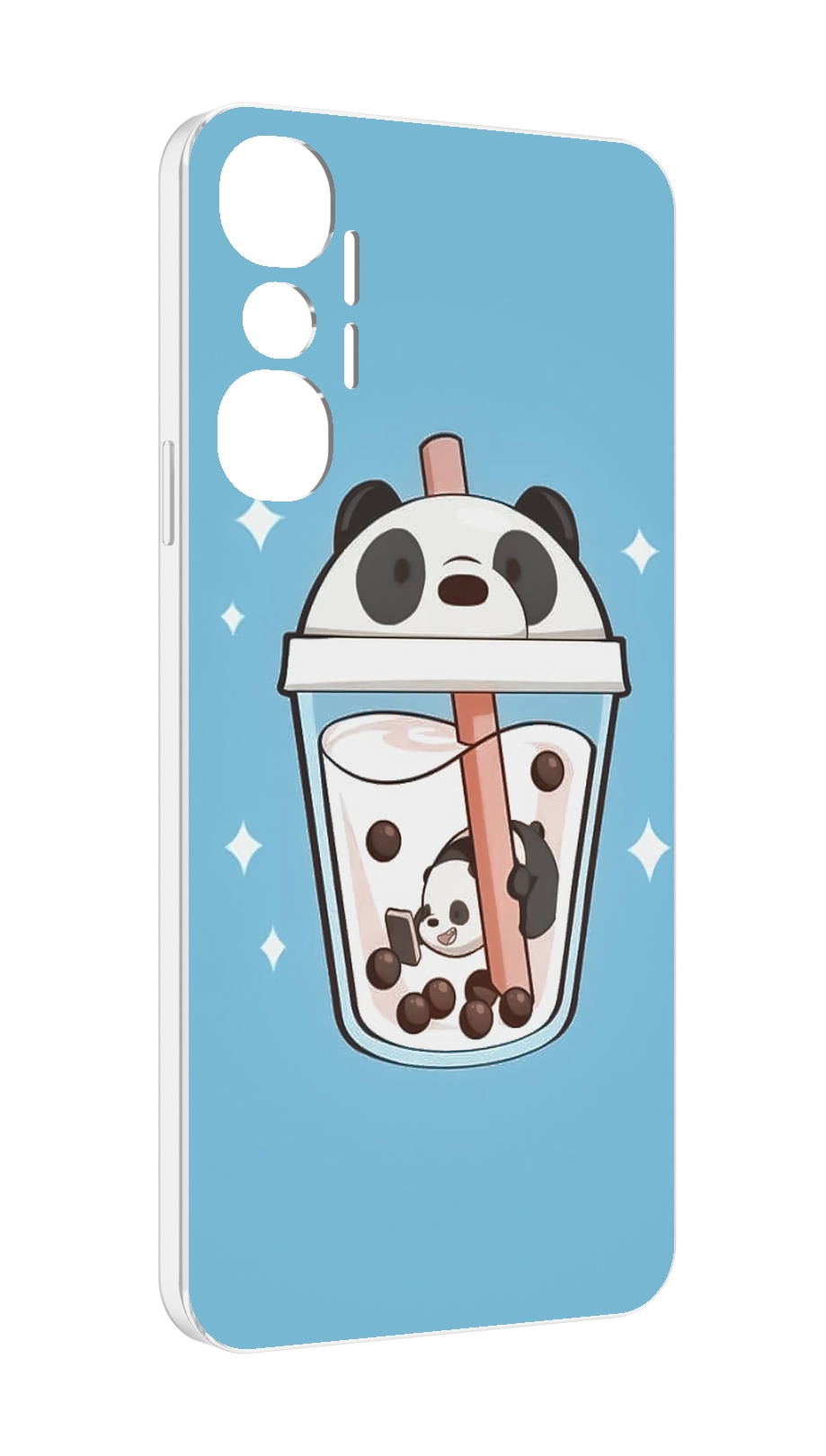

Чехол MyPads Bubble tea для Infinix Hot 20 4G, Прозрачный, Tocco