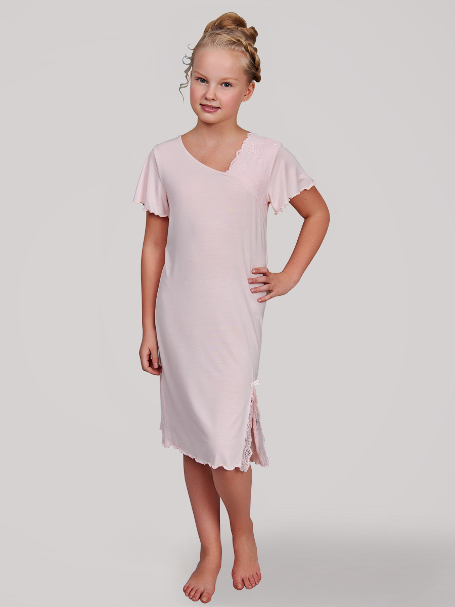 

Сорочка ночная детская Sognatori Lola, розовый, 122, Lola