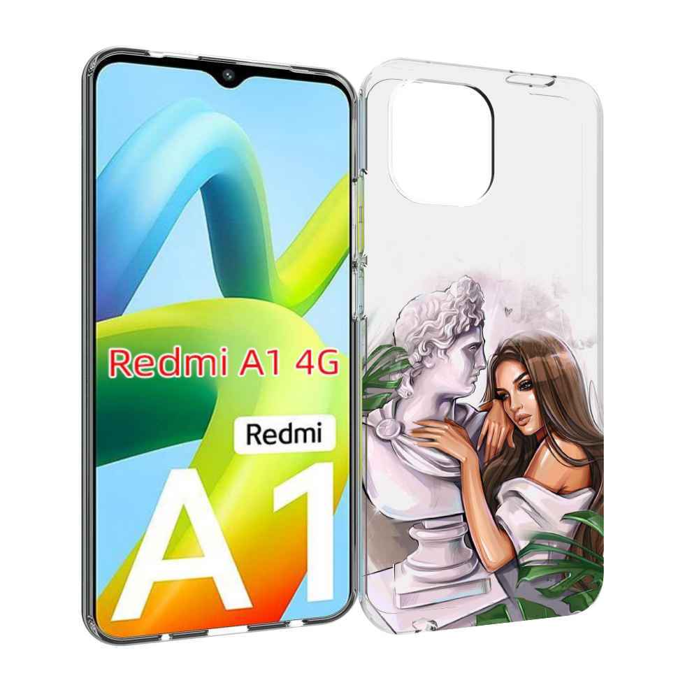 

Чехол MyPads девушка-модель-со-статуей женский для Xiaomi Redmi A1, Прозрачный, Tocco