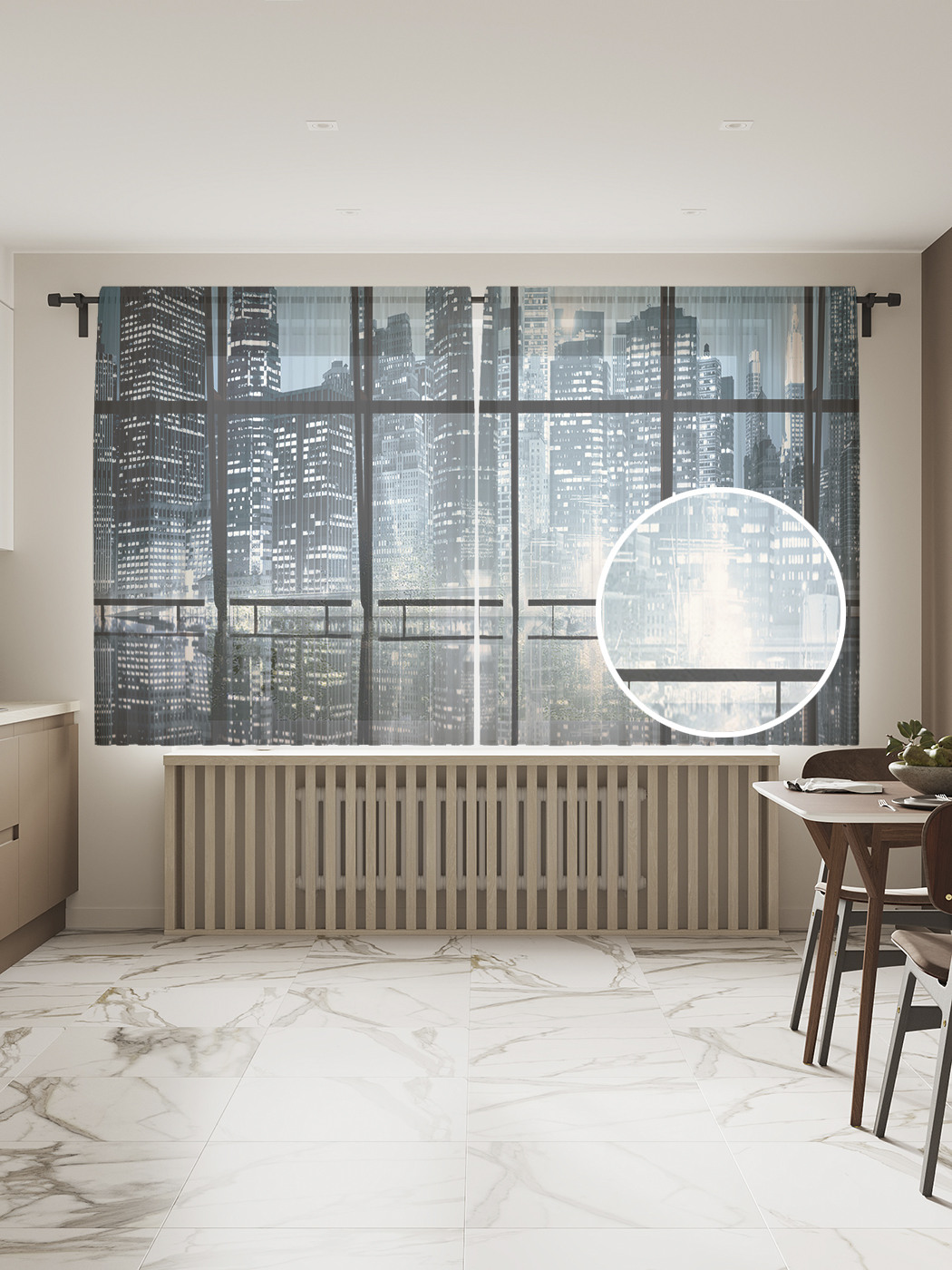 

Фототюль JoyArty "Ночные огни в мегаполисе", 145x180см (2 полотна с лентой + 50 крючков), Ночные огни в мегаполисе