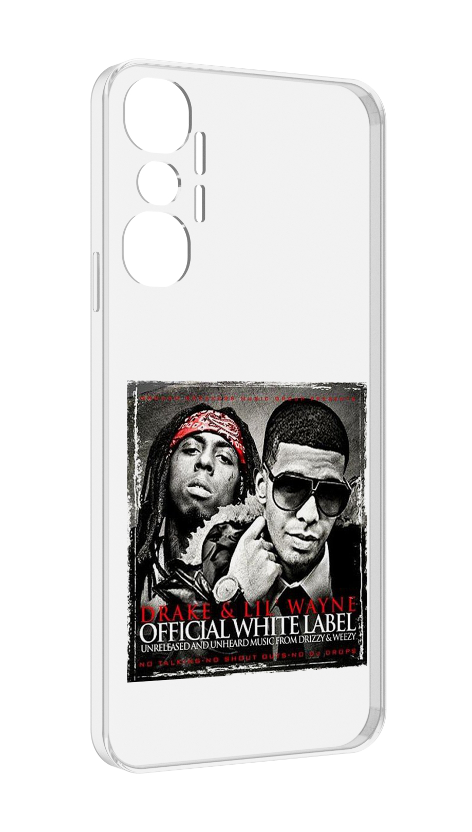 

Чехол MyPads Drake - Official White Label для Infinix Hot 20 4G, Прозрачный, Tocco