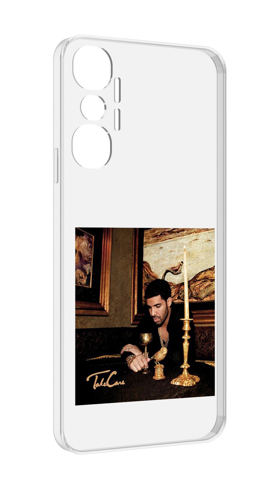 

Чехол MyPads Drake - Take Care для Infinix Hot 20 4G, Прозрачный, Tocco