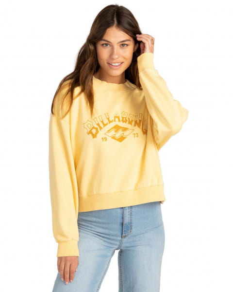 

Свитшот женский Billabong Z3CR09-BIF1 желтый M, Z3CR09-BIF1