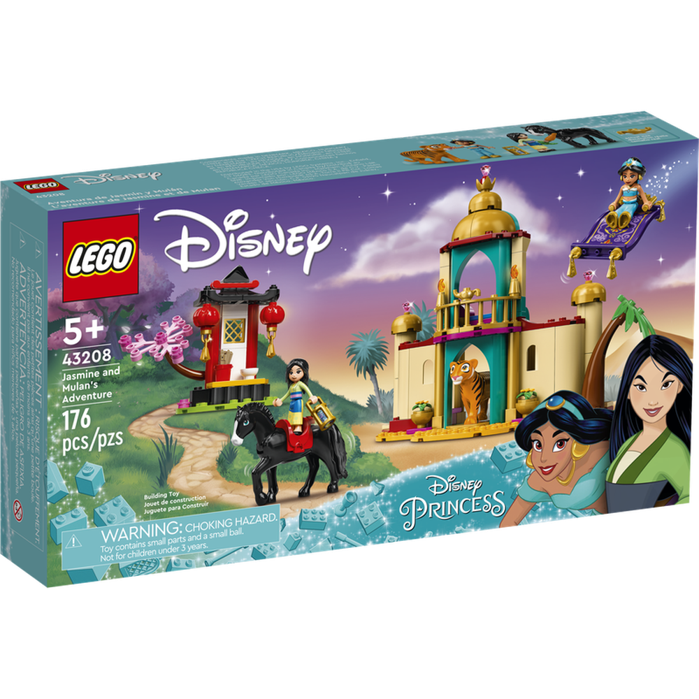 

Конструктор LEGO Disney Princess Приключения Жасмин и Мулан 43208