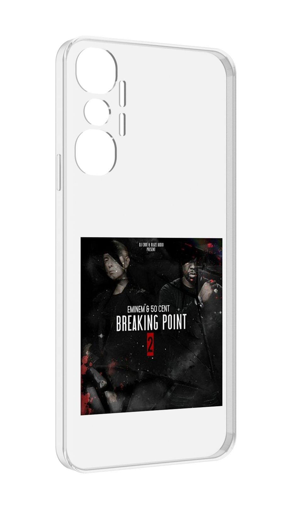 

Чехол MyPads Eminem & 50 Cent - Breaking Point 2 для Infinix Hot 20 4G, Прозрачный, Tocco