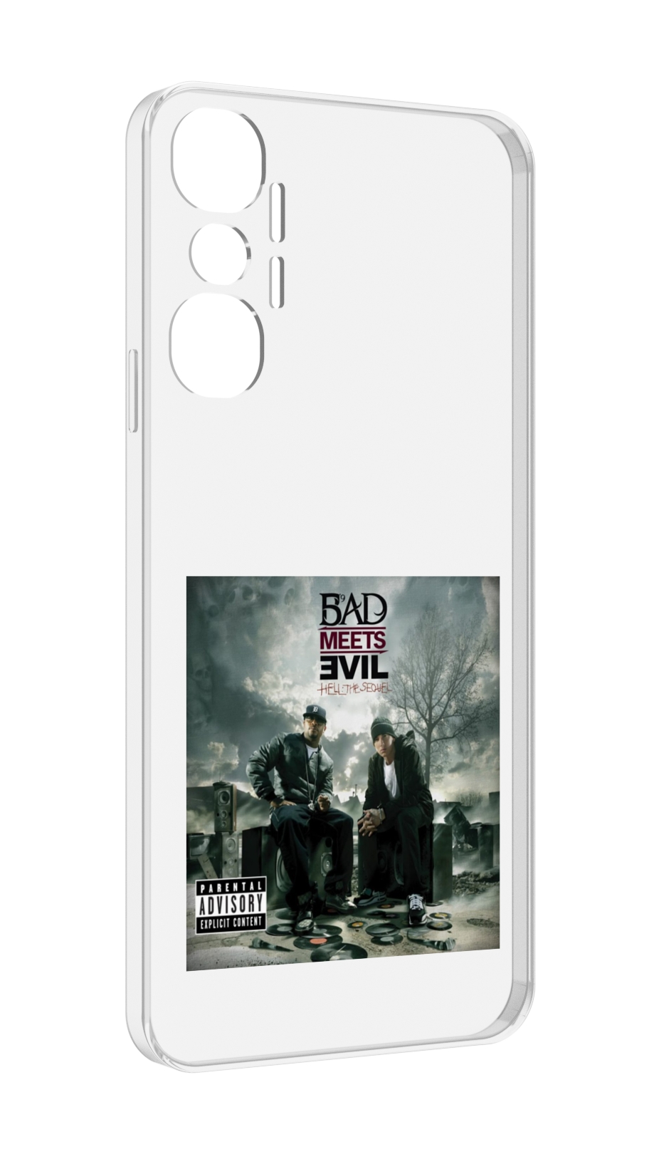 

Чехол MyPads Eminem BAD MEETS EVIL – HELL THE SEQUEL для Infinix Hot 20 4G, Прозрачный, Tocco