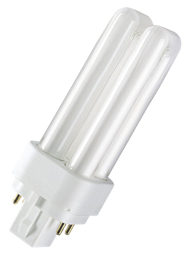 

Лампа люминесцентная Osram DULUX D/E 13W/41-827 G24q-1 мягкий тёплый белый 2700К 1шт, DULUX D/E 13W/41-827 G24q-1 мягкий тёплый 2700К