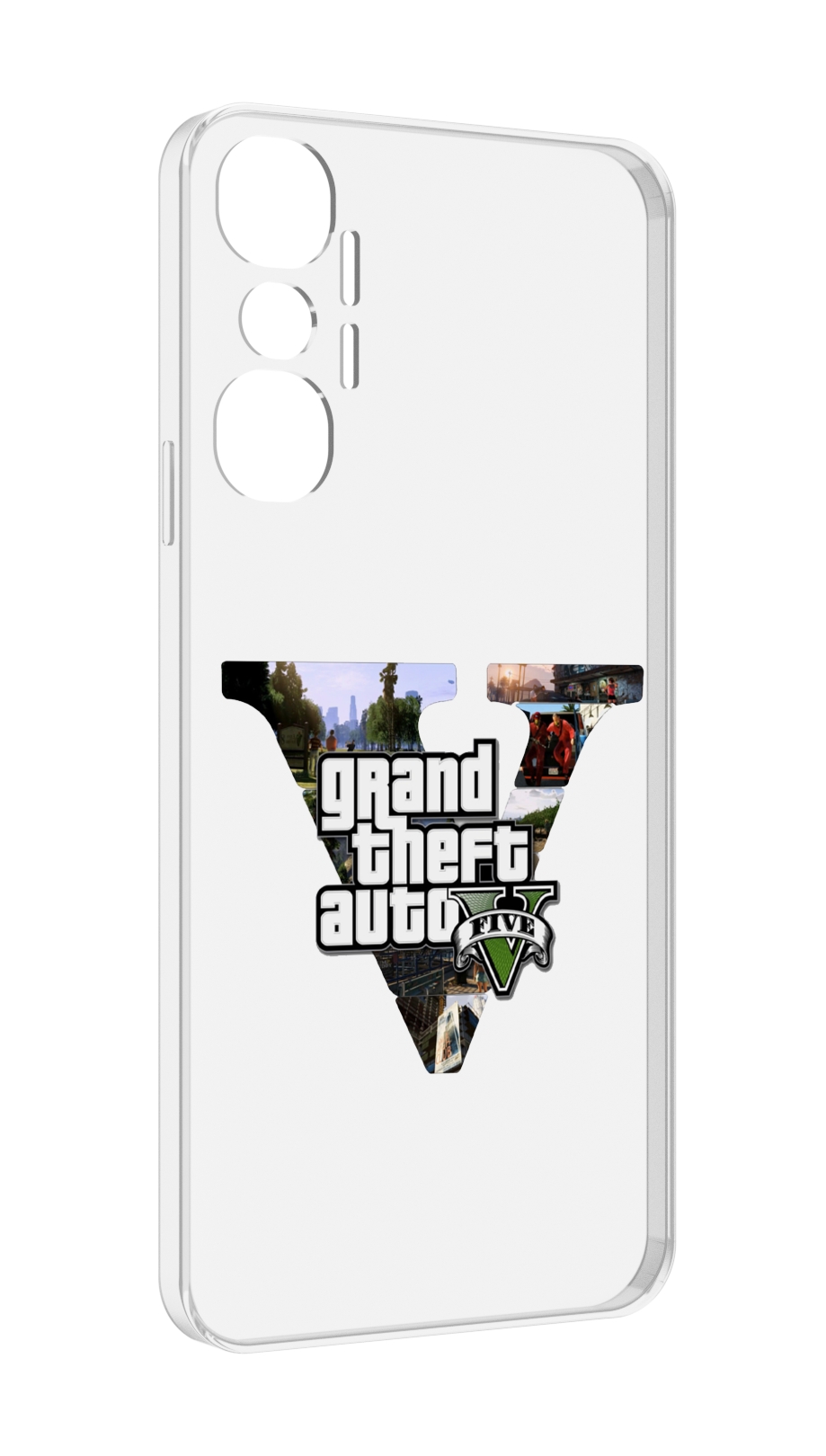 

Чехол MyPads GTA 5 логотип для Infinix Hot 20 4G, Прозрачный, Tocco