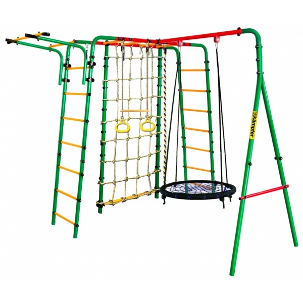 

Спортивно-игровой комплекс Kampfer Kindisch гнездо большое синее, Kindisch