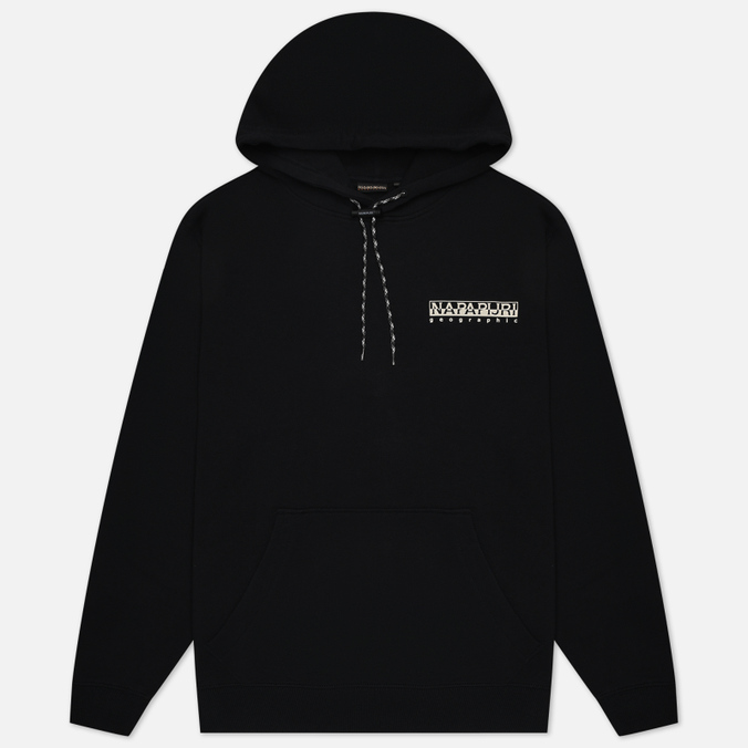 

Мужская толстовка Napapijri Mataje Hoodie чёрный, Размер L, Черный, Mataje Hoodie