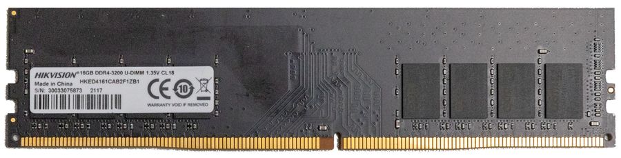 

Оперативная память Hikvision 16Gb DDR4 3200MHz (HKED4161CAB2F1ZB1/16G)