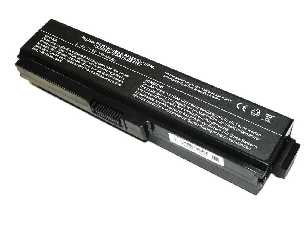

Аккумулятор Vbparts для Toshiba L750 10400mAh 10.8V OEM Black 004562, Toshiba L750