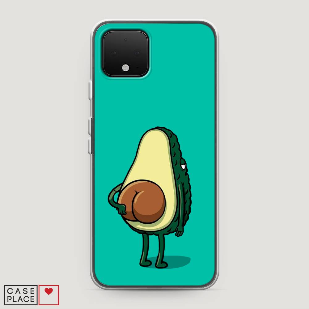 

Чехол Awog на Google Pixel 4 "Попа авокадо", Разноцветный, 270250-10