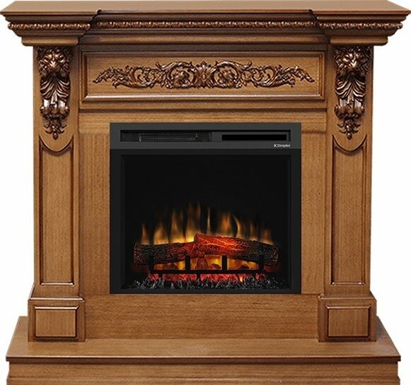 

Электрокамин Dimplex Lancaster (орех) с очагом XHD 23 L- INT