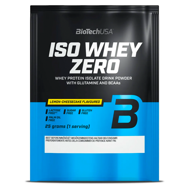 

BioTech Iso Whey Zero - 25 грамм (1 порция) лимонный чизкейк
