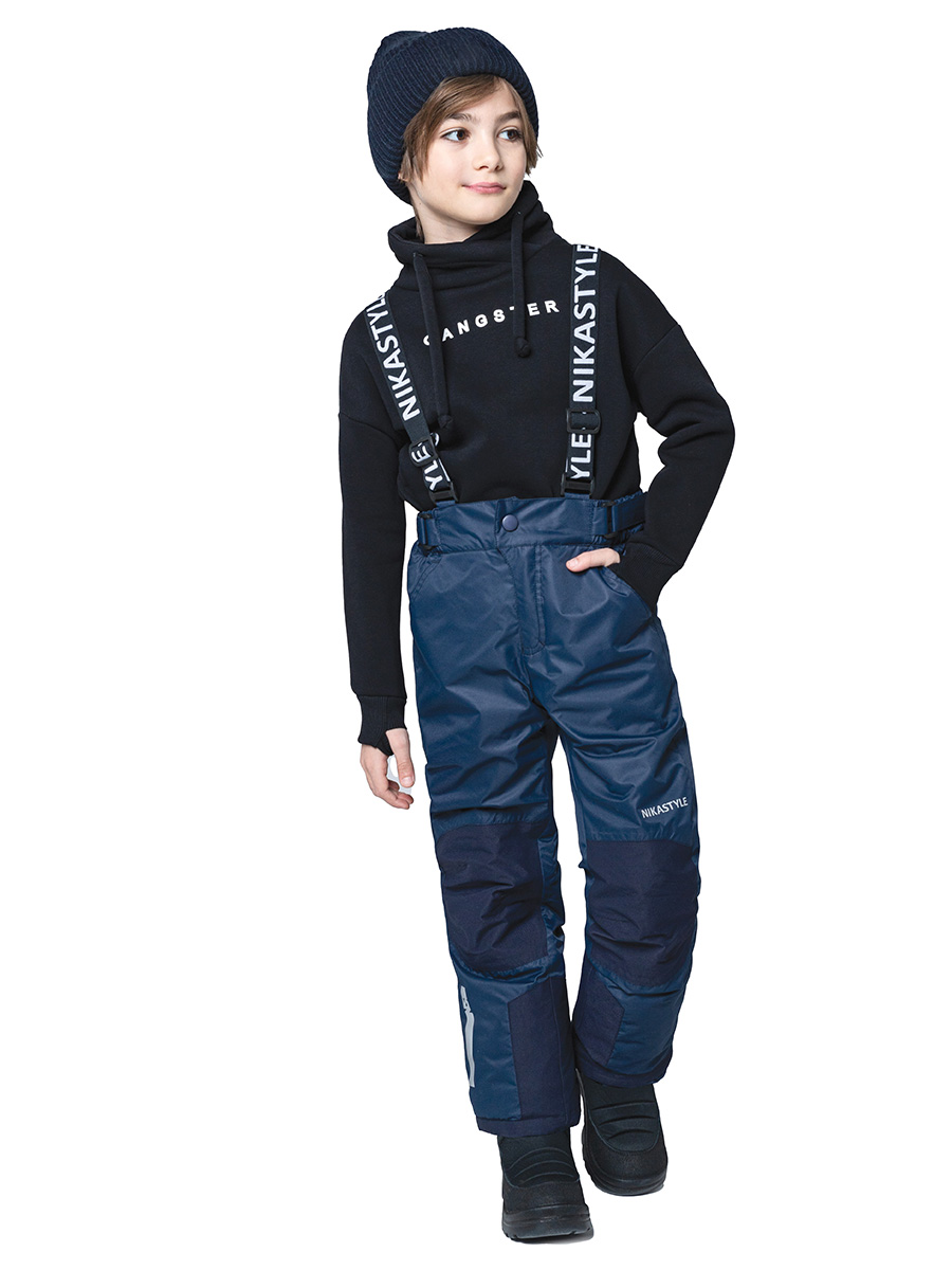 

Брюки детские NIKASTYLE 2з3123, синий, 128, 2з3123