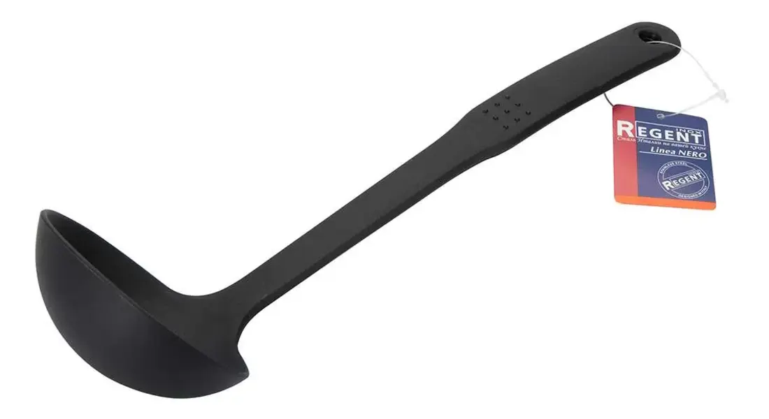 

Ложка кулинарная Regent пластик 31 x 9 см, Черный