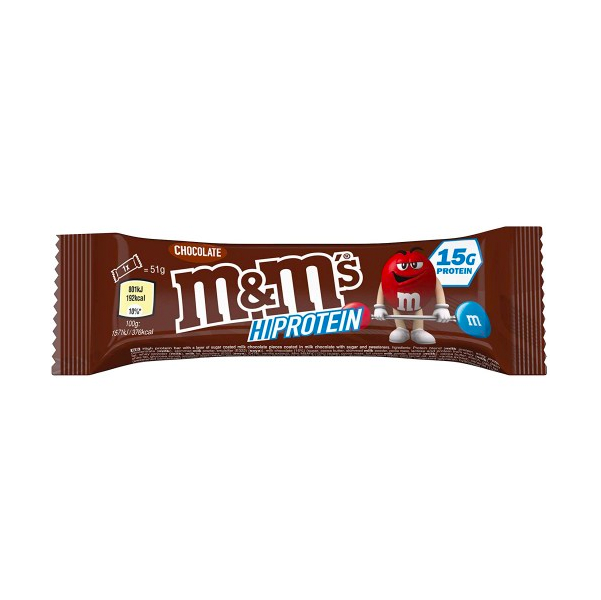 

Mars Incorporated M&M Protein Bar Chocolate - 51 грамм шоколад